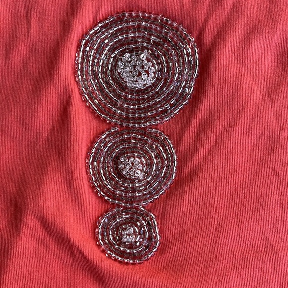 TORY BURCH Beaded Tank Top size xsmall - Picture 6 of 9